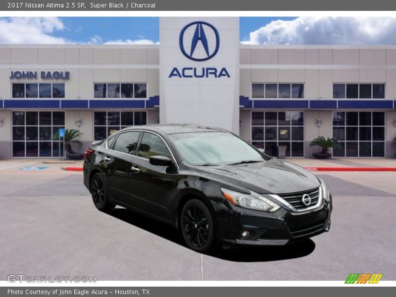 Super Black / Charcoal 2017 Nissan Altima 2.5 SR