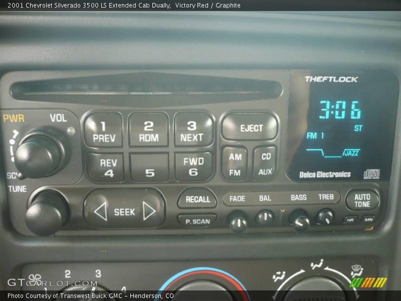 Victory Red / Graphite 2001 Chevrolet Silverado 3500 LS Extended Cab Dually