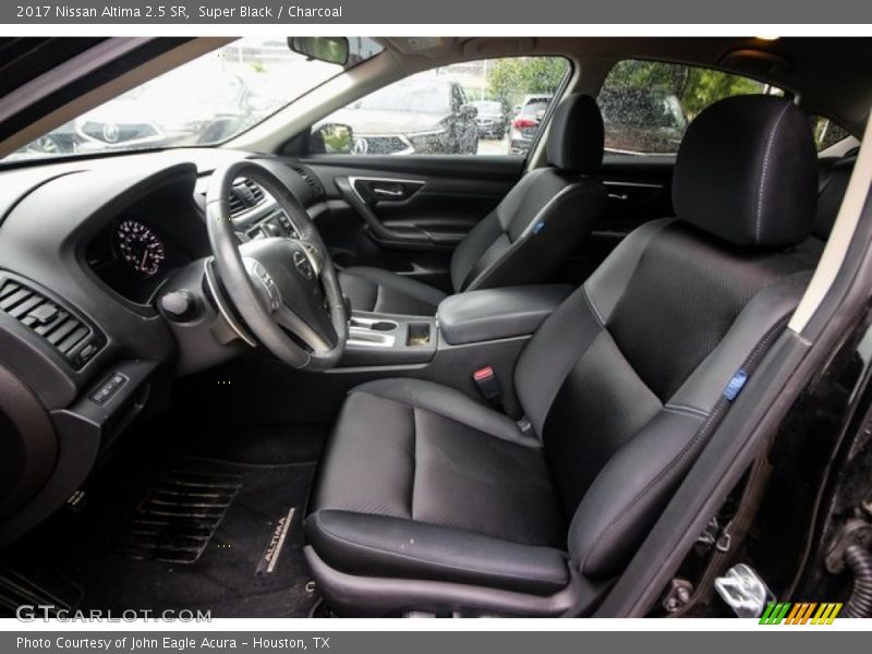 Super Black / Charcoal 2017 Nissan Altima 2.5 SR