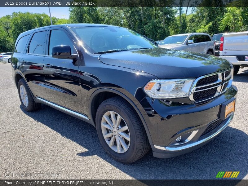 DB Black / Black 2019 Dodge Durango SXT AWD