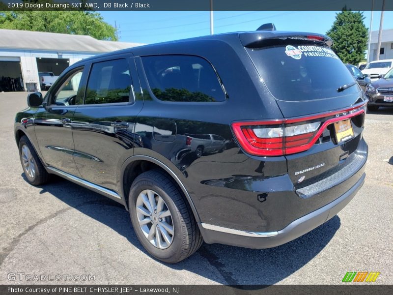 DB Black / Black 2019 Dodge Durango SXT AWD