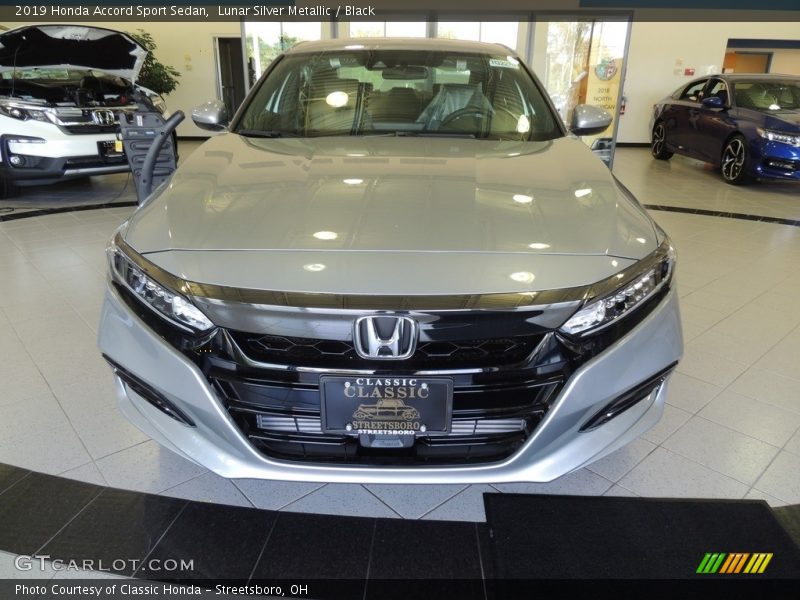 Lunar Silver Metallic / Black 2019 Honda Accord Sport Sedan