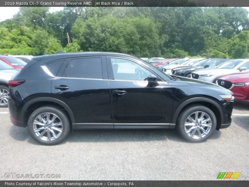 Jet Black Mica / Black 2019 Mazda CX-5 Grand Touring Reserve AWD