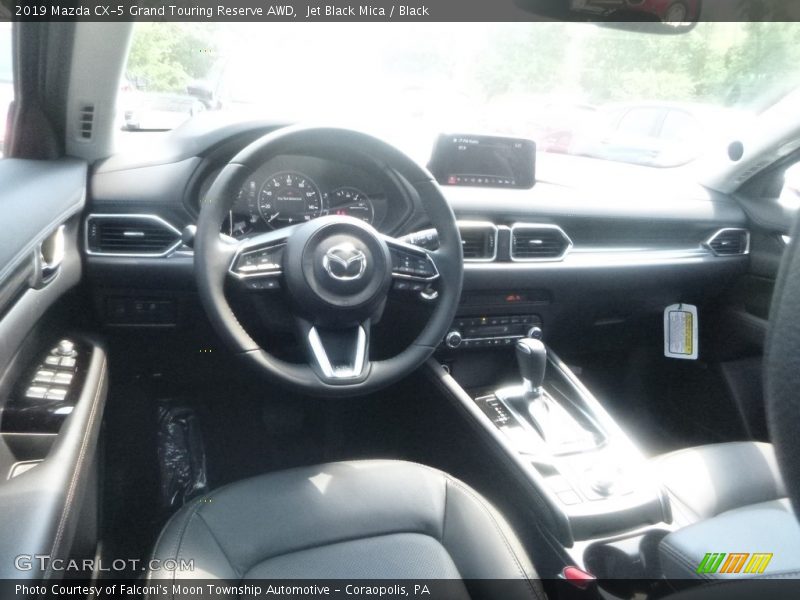 Jet Black Mica / Black 2019 Mazda CX-5 Grand Touring Reserve AWD