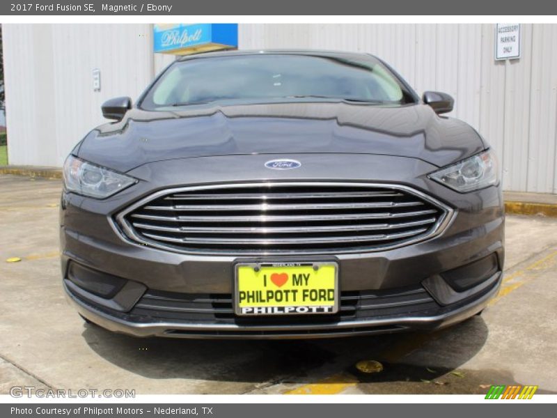 Magnetic / Ebony 2017 Ford Fusion SE