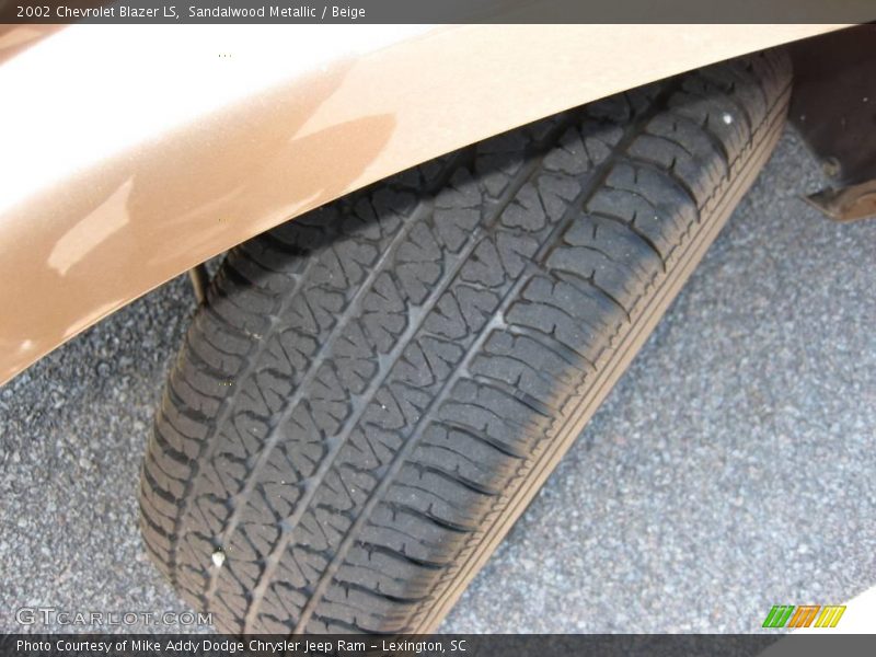 Sandalwood Metallic / Beige 2002 Chevrolet Blazer LS
