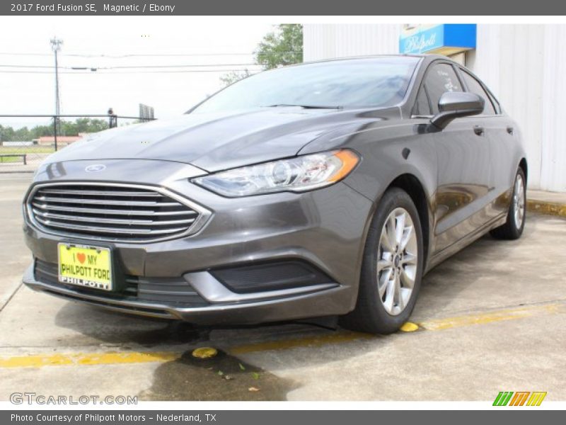Magnetic / Ebony 2017 Ford Fusion SE