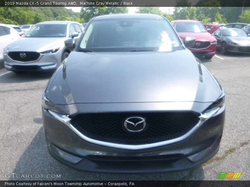 Machine Gray Metallic / Black 2019 Mazda CX-5 Grand Touring AWD