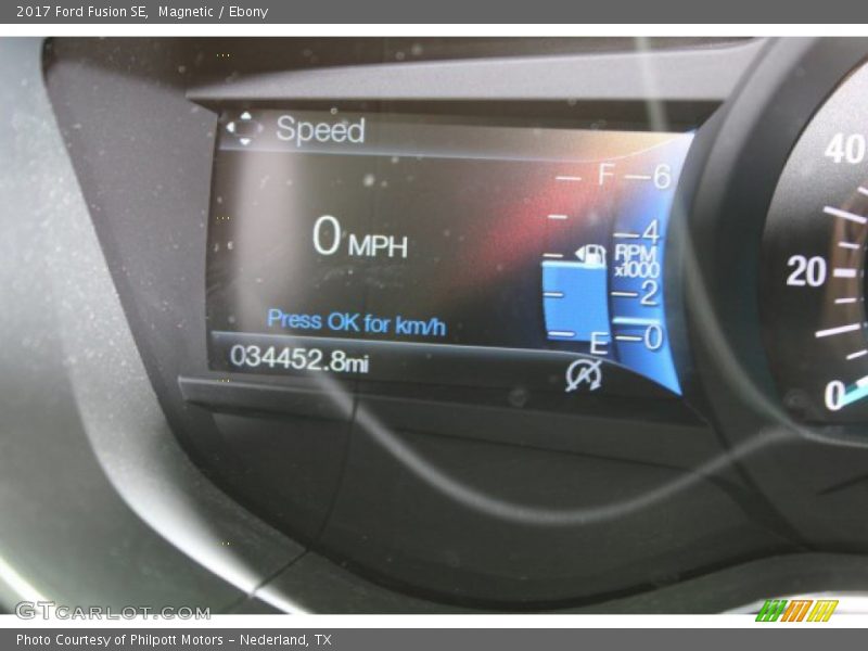 Magnetic / Ebony 2017 Ford Fusion SE
