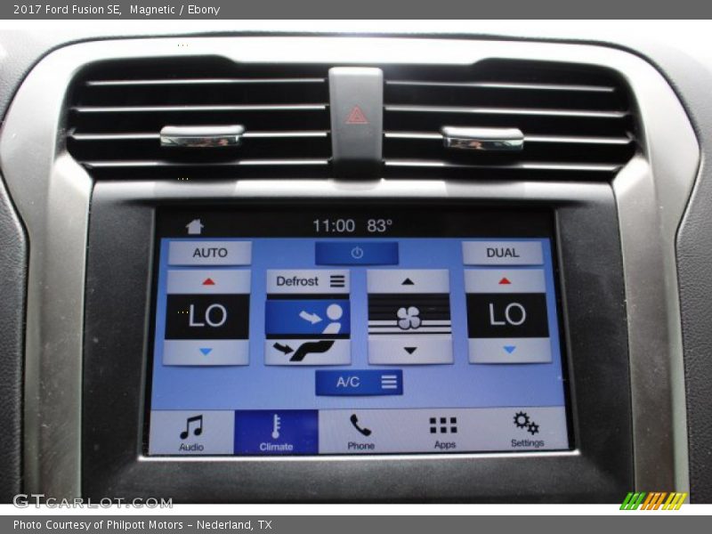 Magnetic / Ebony 2017 Ford Fusion SE