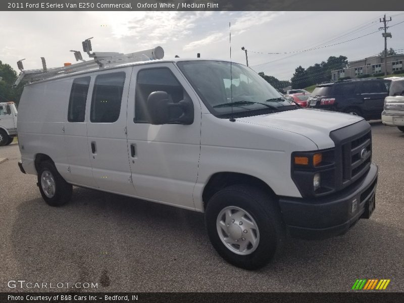 Oxford White / Medium Flint 2011 Ford E Series Van E250 Commercial