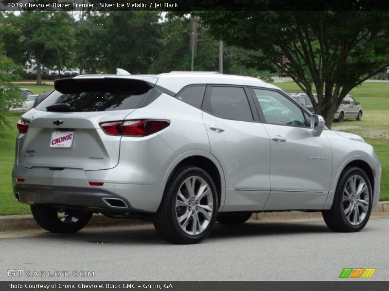 Silver Ice Metallic / Jet Black 2019 Chevrolet Blazer Premier