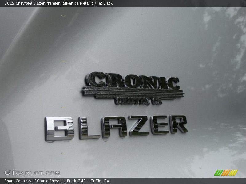 Silver Ice Metallic / Jet Black 2019 Chevrolet Blazer Premier