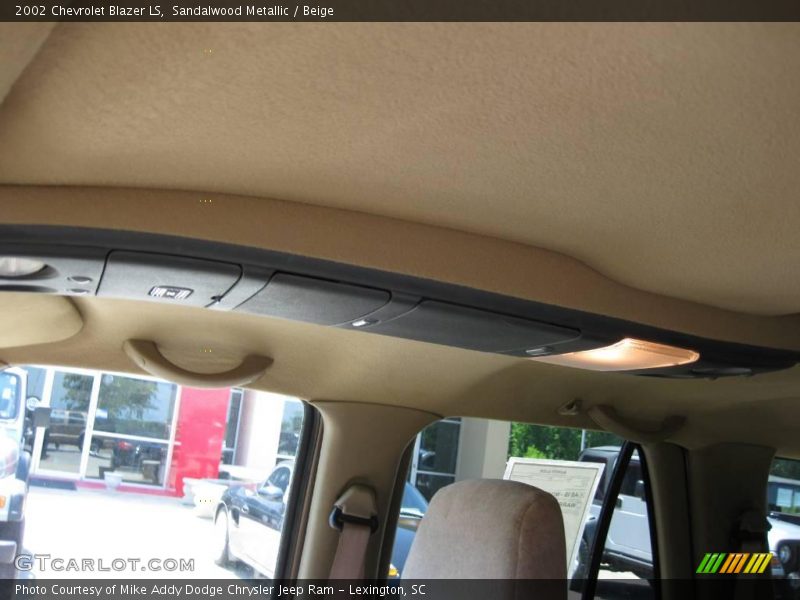 Sandalwood Metallic / Beige 2002 Chevrolet Blazer LS