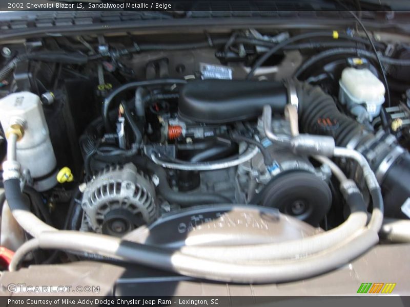 Sandalwood Metallic / Beige 2002 Chevrolet Blazer LS