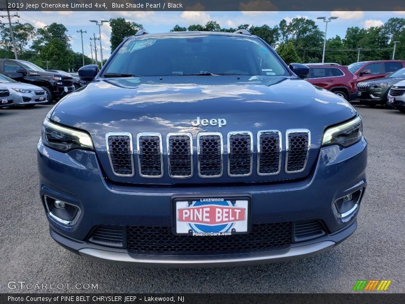 Blue Shade Pearl / Black 2019 Jeep Cherokee Limited 4x4