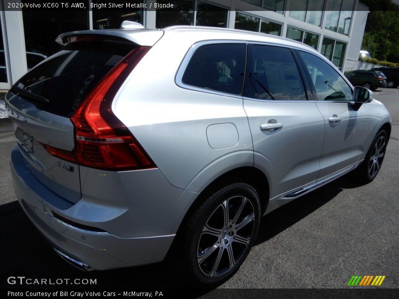 Bright Silver Metallic / Blonde 2020 Volvo XC60 T6 AWD