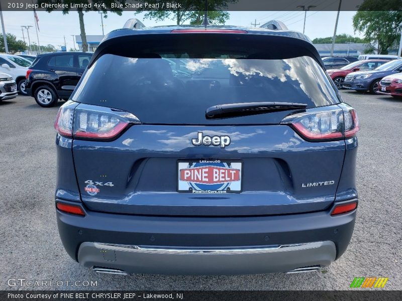 Blue Shade Pearl / Black 2019 Jeep Cherokee Limited 4x4