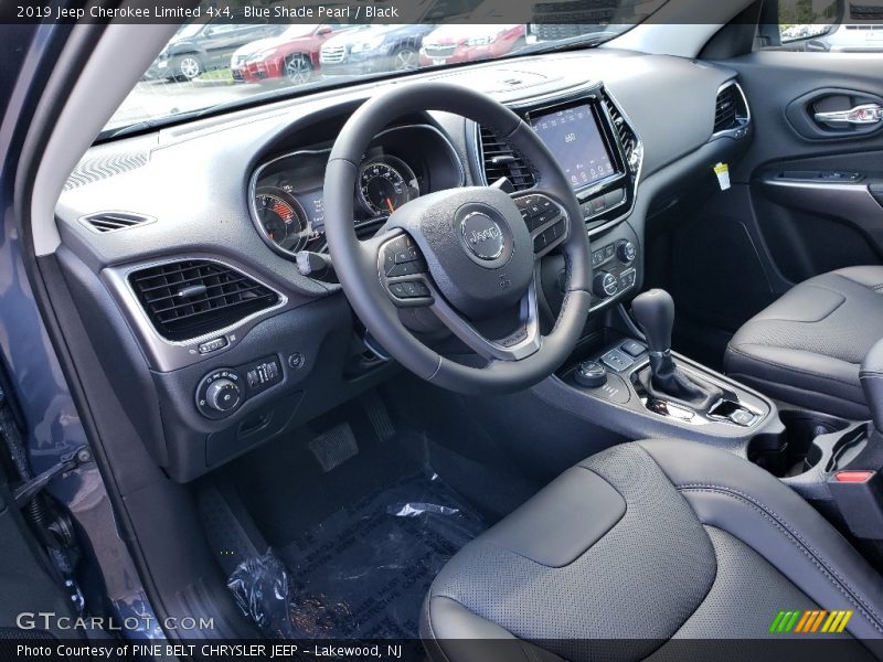 Blue Shade Pearl / Black 2019 Jeep Cherokee Limited 4x4