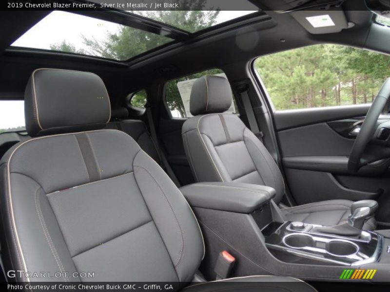 Front Seat of 2019 Blazer Premier