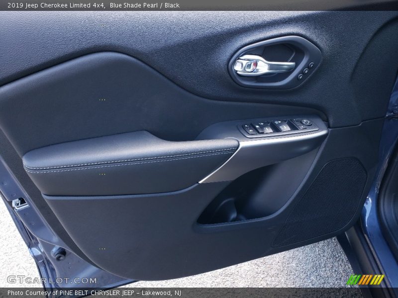 Blue Shade Pearl / Black 2019 Jeep Cherokee Limited 4x4