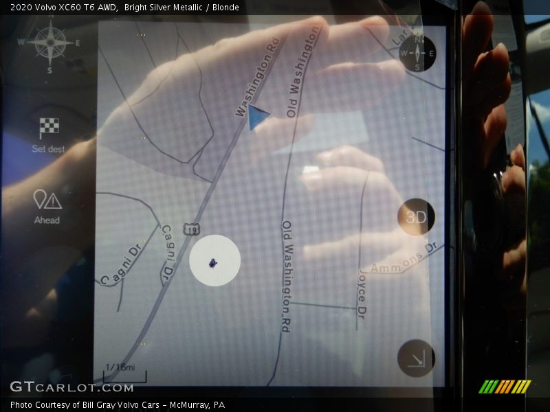 Navigation of 2020 XC60 T6 AWD