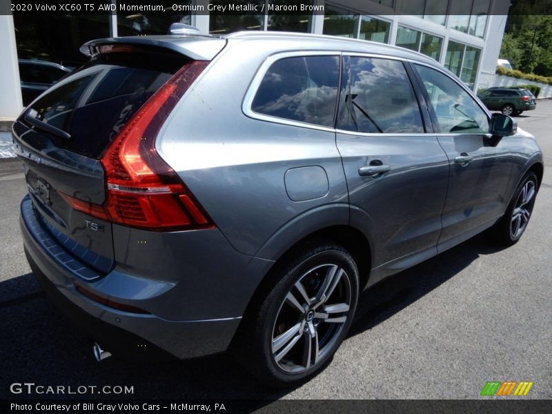 Osmium Grey Metallic / Maroon Brown 2020 Volvo XC60 T5 AWD Momentum