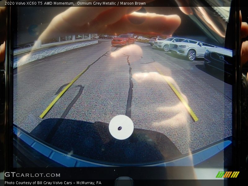 Osmium Grey Metallic / Maroon Brown 2020 Volvo XC60 T5 AWD Momentum