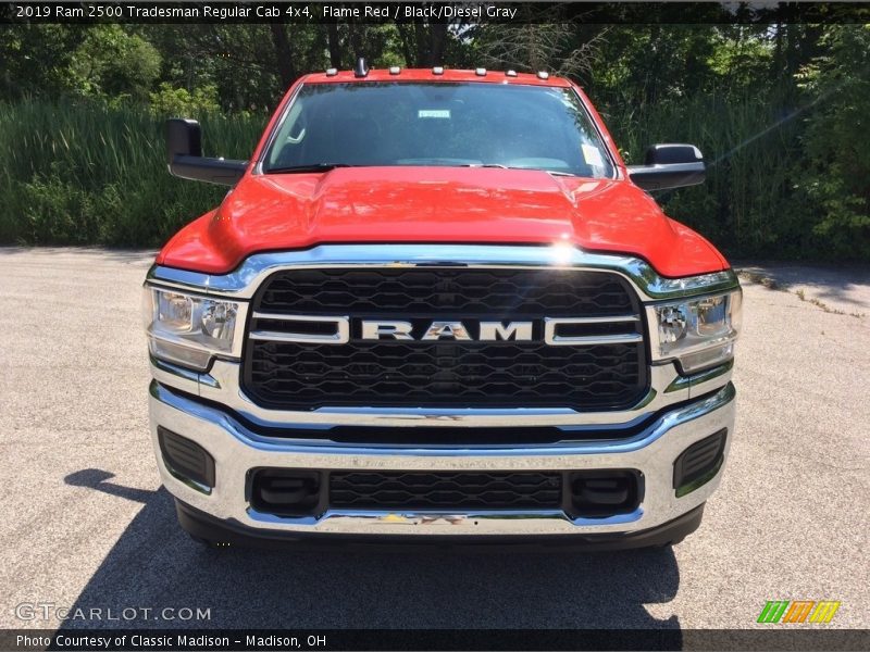 Flame Red / Black/Diesel Gray 2019 Ram 2500 Tradesman Regular Cab 4x4