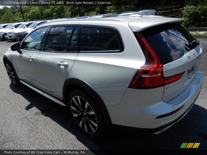 Birch Light Metallic / Charcoal 2020 Volvo V60 Cross Country T5 AWD