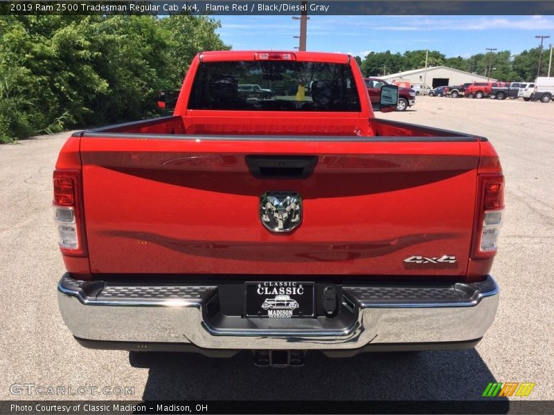 Flame Red / Black/Diesel Gray 2019 Ram 2500 Tradesman Regular Cab 4x4