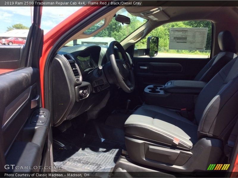 Flame Red / Black/Diesel Gray 2019 Ram 2500 Tradesman Regular Cab 4x4