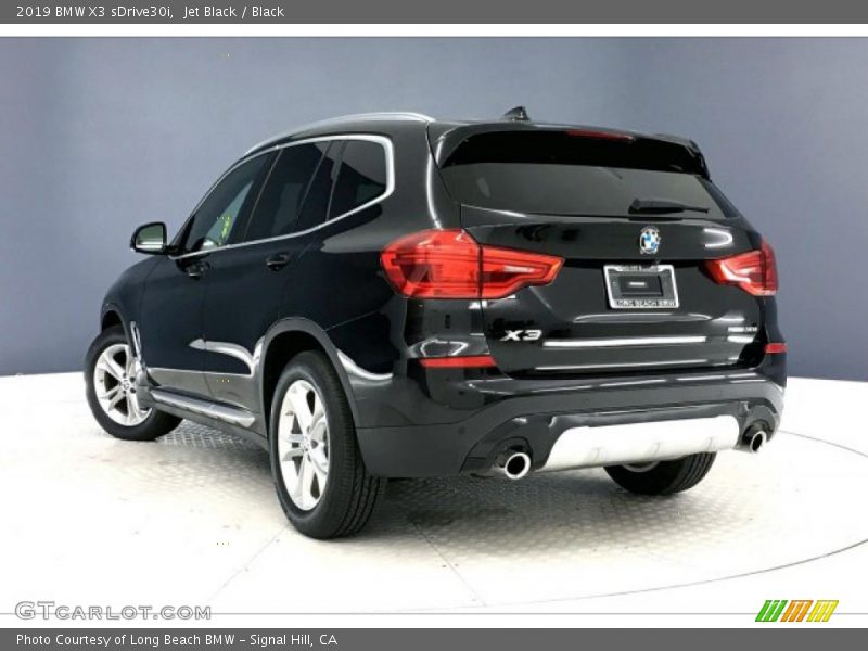 Jet Black / Black 2019 BMW X3 sDrive30i