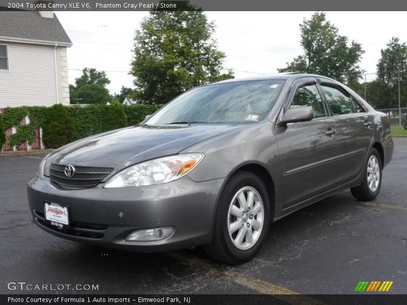 Phantom Gray Pearl / Stone 2004 Toyota Camry XLE V6