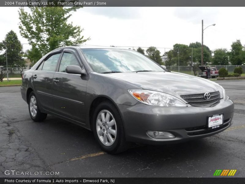 Phantom Gray Pearl / Stone 2004 Toyota Camry XLE V6