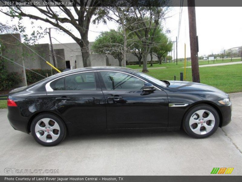 Ebony Black / Jet 2017 Jaguar XE 25t