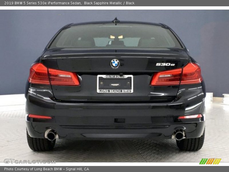 Black Sapphire Metallic / Black 2019 BMW 5 Series 530e iPerformance Sedan
