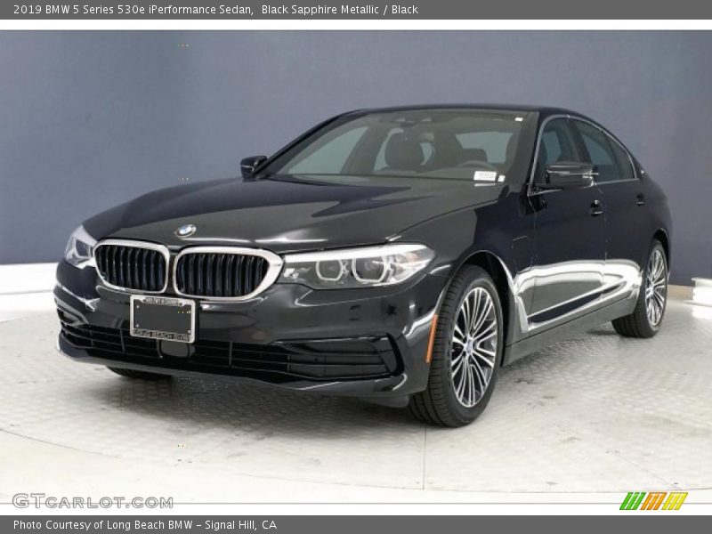 Black Sapphire Metallic / Black 2019 BMW 5 Series 530e iPerformance Sedan