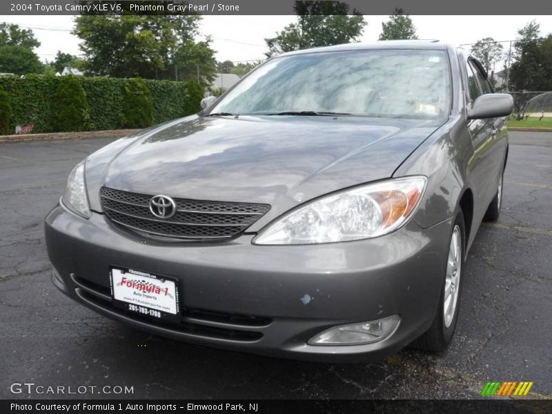 Phantom Gray Pearl / Stone 2004 Toyota Camry XLE V6