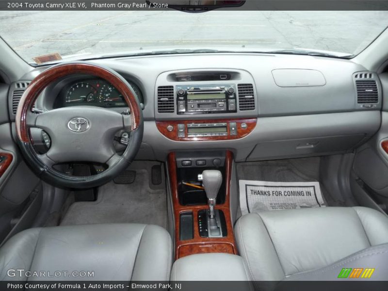 Phantom Gray Pearl / Stone 2004 Toyota Camry XLE V6