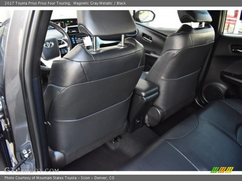 Magnetic Gray Metallic / Black 2017 Toyota Prius Prius Four Touring