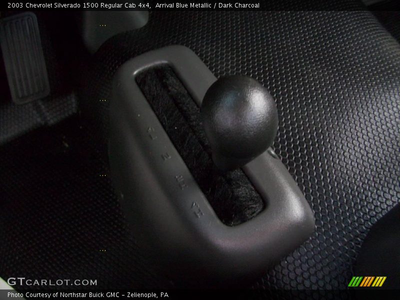 Arrival Blue Metallic / Dark Charcoal 2003 Chevrolet Silverado 1500 Regular Cab 4x4