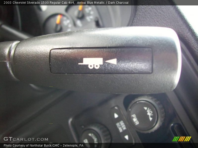 Arrival Blue Metallic / Dark Charcoal 2003 Chevrolet Silverado 1500 Regular Cab 4x4