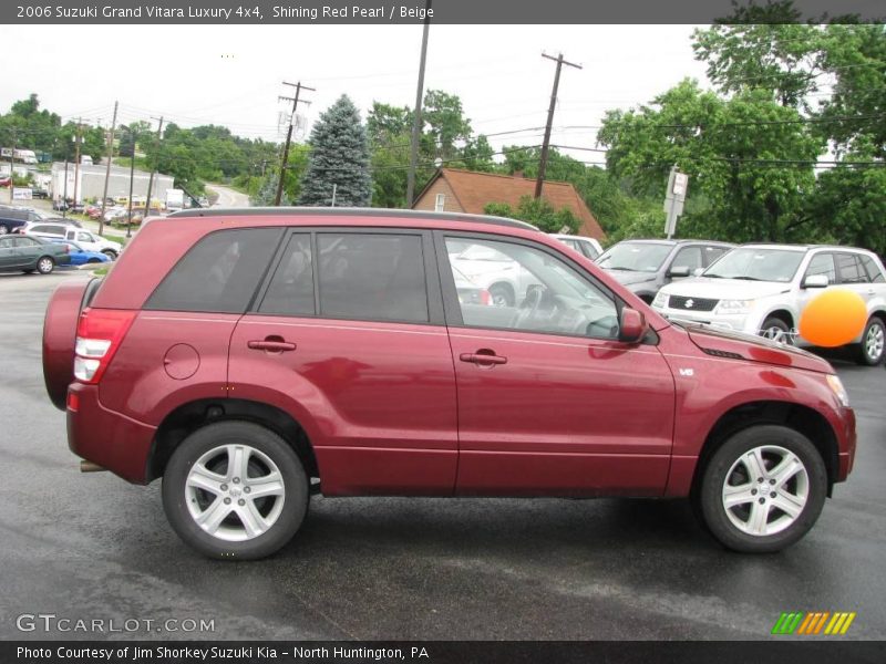 Shining Red Pearl / Beige 2006 Suzuki Grand Vitara Luxury 4x4