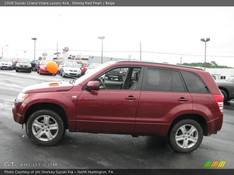 Shining Red Pearl / Beige 2006 Suzuki Grand Vitara Luxury 4x4