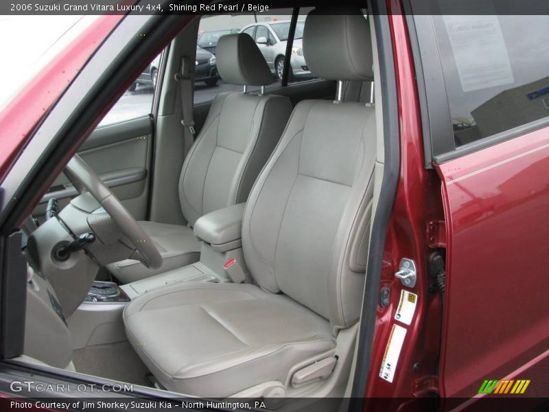 Shining Red Pearl / Beige 2006 Suzuki Grand Vitara Luxury 4x4