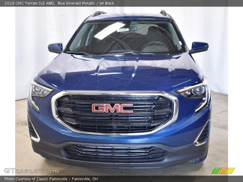 Blue Emerald Metallic / Jet Black 2019 GMC Terrain SLE AWD