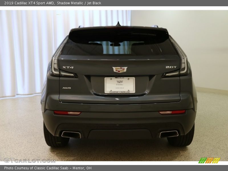 Shadow Metallic / Jet Black 2019 Cadillac XT4 Sport AWD