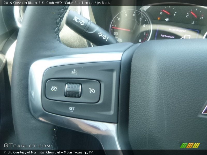 Cajun Red Tintcoat / Jet Black 2019 Chevrolet Blazer 3.6L Cloth AWD