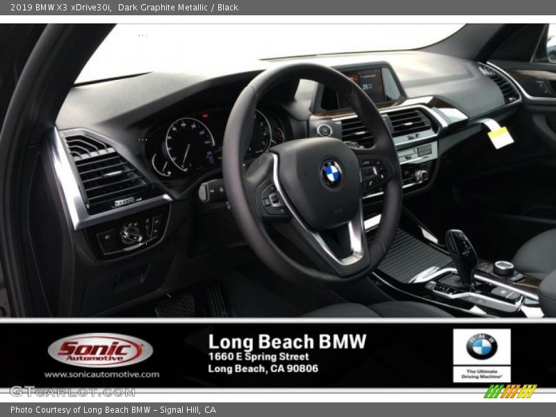 Dark Graphite Metallic / Black 2019 BMW X3 xDrive30i